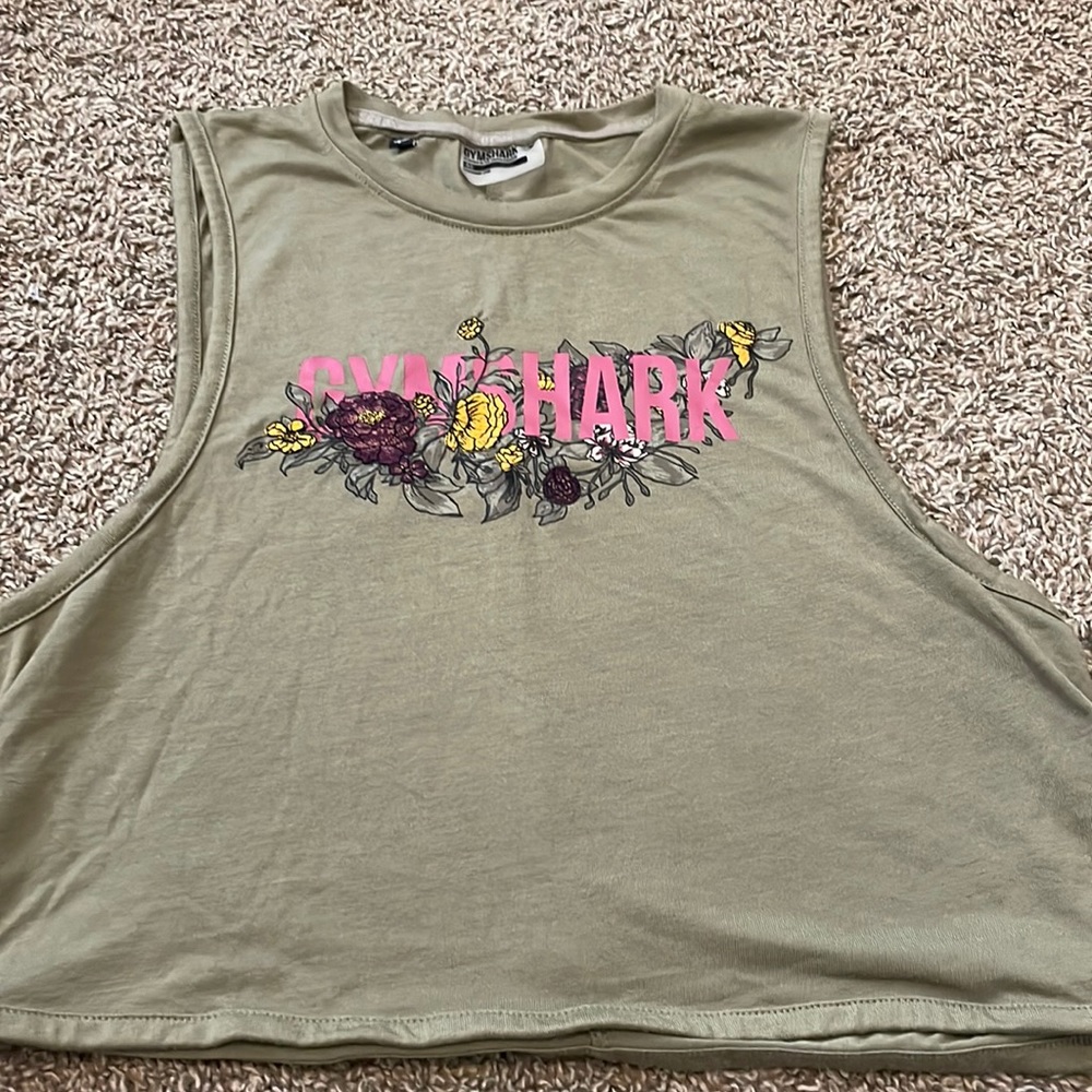 gymshark tank crop top